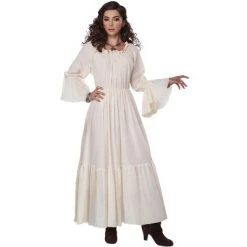 California Costumes Renaissance Peasant Chemise Adult Costume (Beige) -Costume Outfit Store unnamed file 2659