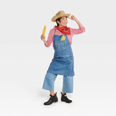 Hyde & EEK! Boutique Adult Farmer Halloween Costume Accessory Set - Hyde & EEK! Boutique™ 2 Hyde & EEK! Boutique Adult Farmer Halloween Costume Accessory Set - Hyde & EEK! Boutique™ - Image 2