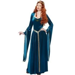 California Costumes Lady Guinevere Adult Costume (Teal) -Costume Outfit Store unnamed file 2719
