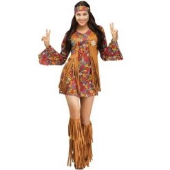 Fun World Peace and Love Hippie Adult Costume -Costume Outfit Store unnamed file 2747