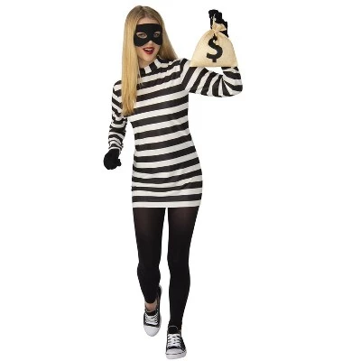 Rubie's Rubies Womens Burglar Babe Costume 2 Rubie's Rubies Womens Burglar Babe Costume - Image 2