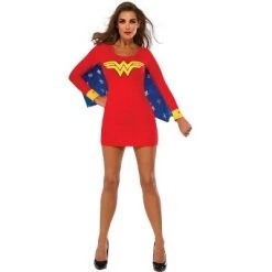 DC Comics Wonder Woman Cape Dress Adult Costume -Costume Outfit Store unnamed file 2812