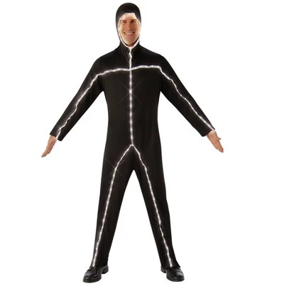 Rubie's Rubies Light Up Stick Man Adult Costume 2 Rubie's Rubies Light Up Stick Man Adult Costume - Image 2