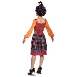 Adult Disney Hocus Pocus Mary Sanderson Halloween Costume Dress