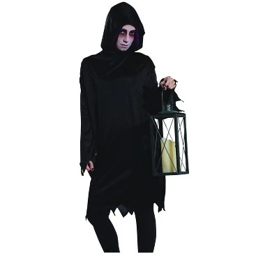 Northlight Black Grim Reaper Men's Adult Halloween Costume - Small 1 Northlight Black Grim Reaper Men's Adult Halloween Costume - Small