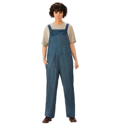 Rubie's Women's Stranger Things Eleven's Overalls Halloween Costume 2 Rubie's Women's Stranger Things Eleven's Overalls Halloween Costume - Image 2