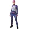 Rubie's Fortnite Brite Bomber Adult Costume Jumpsuit w/ Cap & Accessories