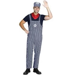 Fun World Train Engineer Adult Costume 6 Fun World Train Engineer Adult Costume -Costume Outfit Store unnamed file 2999