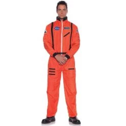 Underwraps Costumes Aerospace Astronaut Teen/Adult Costume (Orange)