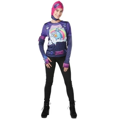 Rubie's Fortnite Brite Bomber Adult Costume Top & Cap 4 Rubie's Fortnite Brite Bomber Adult Costume Top & Cap - Image 4