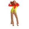 Northlight Orange and Yellow Women Adult Halloween Costume - Extra Large