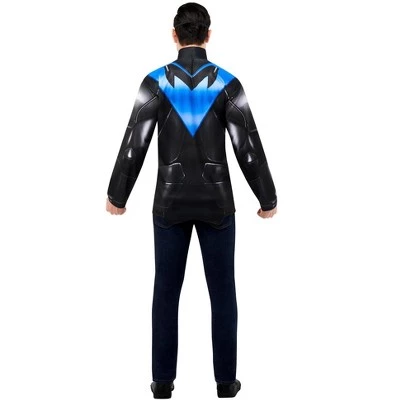 Rubie's Rubies Gotham Knights: Nightwing Adult Costume 2 Rubie's Rubies Gotham Knights: Nightwing Adult Costume - Image 2