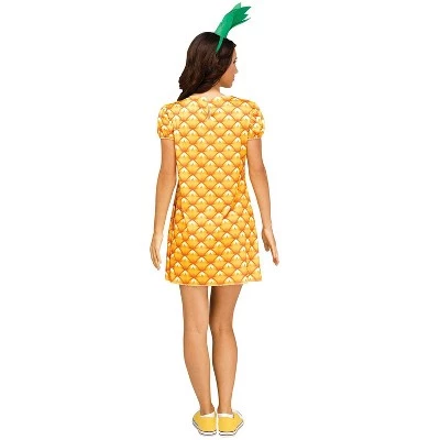 Fun World Pineapple Cutie Adult Costume 1 Fun World Pineapple Cutie Adult Costume