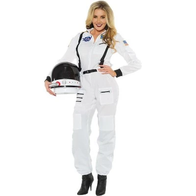 Underwraps Costumes Female Astronaut Adult Costume (White) 4 Underwraps Costumes Female Astronaut Adult Costume (White) - Image 4