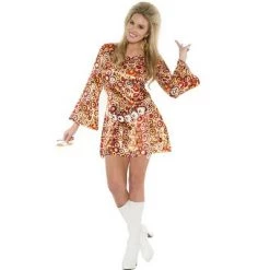 Underwraps Costumes Disco Circle Dress Adult Costume -Costume Outfit Store unnamed file 3359