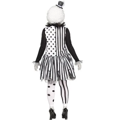 Fun World Killer Clown Lady Plus Size Costume, 1X 1 Fun World Killer Clown Lady Plus Size Costume, 1X