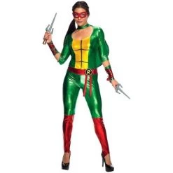 Rubie's Classic Raphael TMNT Women's Jumpsuit Costume