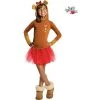 Rubie's Rubies Cowardly Lion Hooded Tutu Kids Dress Costume