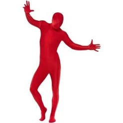 Smiffy's Smiffy Second Skin Suit Adult Costume (Red) 9 Smiffy's Smiffy Second Skin Suit Adult Costume (Red) -Costume Outfit Store unnamed file 3522