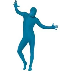 Smiffy's Smiffy Second Skin Suit Adult Costume (Blue) 9 Smiffy's Smiffy Second Skin Suit Adult Costume (Blue) -Costume Outfit Store unnamed file 3531