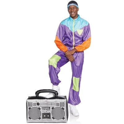 Leg Avenue Men's Totally Awesome 80s Ski Suit Adult Costume 3 Leg Avenue Men's Totally Awesome 80s Ski Suit Adult Costume - Image 3