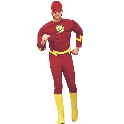 DC Comics Deluxe The Flash Adult Costume 4 DC Comics Deluxe The Flash Adult Costume - Image 4