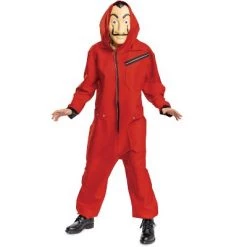 Money Heist Money Heist Adult Jumpsuit Costume -Costume Outfit Store unnamed file 3631