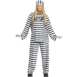 Fun World Jailhouse Honey Adult Costume