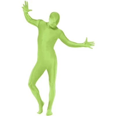 Smiffy's Smiffy Second Skin Suit Adult Costume (Green) 4 Smiffy's Smiffy Second Skin Suit Adult Costume (Green) - Image 4