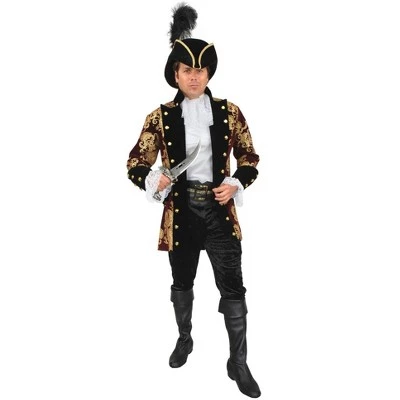 Charades Costumes Charades French Pirate Captain Costume 3 Charades Costumes Charades French Pirate Captain Costume - Image 3
