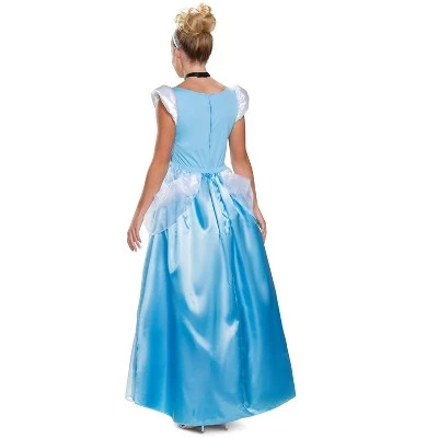 Disney Princess Cinderella Deluxe Adult Costume 1 Disney Princess Cinderella Deluxe Adult Costume