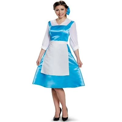 Disney Princess Belle Blue Dress Tween/Adult Costume 1 Disney Princess Belle Blue Dress Tween/Adult Costume