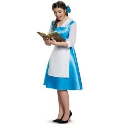 Disney Princess Belle Blue Dress Tween/Adult Costume 11 Disney Princess Belle Blue Dress Tween/Adult Costume -Costume Outfit Store unnamed file 3766