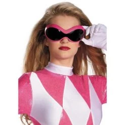 Power Rangers Mighty Morphin Pink Ranger Sassy Bodysuit Adult Costume