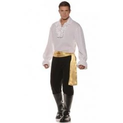 Underwraps Costumes High Seas Bandit White Adult Costume