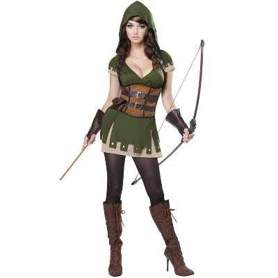 California Costumes Lady Robin Hood Adult Costume 4 California Costumes Lady Robin Hood Adult Costume - Image 4