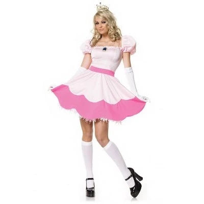 Leg Avenue Peach Princess Adult Costume 2 Leg Avenue Peach Princess Adult Costume - Image 2