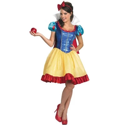 Disney Princess Disney Princess Snow White Sassy Deluxe Adult Costume 4 Disney Princess Disney Princess Snow White Sassy Deluxe Adult Costume - Image 4
