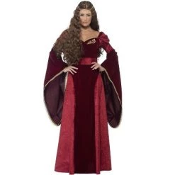 Smiffy's Smiffy Medieval Queen Adult Costume -Costume Outfit Store unnamed file 4024
