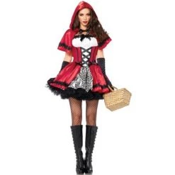 Leg Avenue Gothic Red Riding Hood Adult Costume -Costume Outfit Store unnamed file 4121