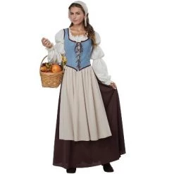 California Costumes Renaissance Peasant Girl Adult Costume -Costume Outfit Store unnamed file 4124