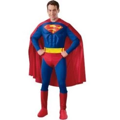 DC Comics Deluxe Muscle Chest Superman Adult Costume -Costume Outfit Store unnamed file 417
