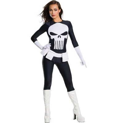 Marvel Marvel Punisher Female Adult Costume 2 Marvel Marvel Punisher Female Adult Costume - Image 2