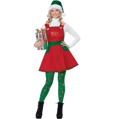 California Costumes Elf in Charge Adult Costume 2 California Costumes Elf in Charge Adult Costume - Image 2