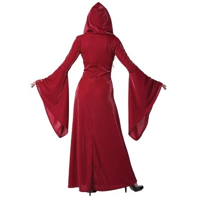 California Costumes Crimson Robe Adult Costume 1 California Costumes Crimson Robe Adult Costume