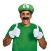 Nintendo Adult Super Mario Luigi Halloween Costume Accessory Set