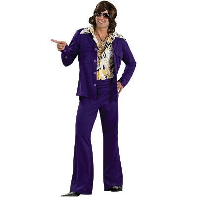 Rubie's Rubies Leisure Suit Deluxe (Purple) Adult Costume 1 Rubie's Rubies Leisure Suit Deluxe (Purple) Adult Costume