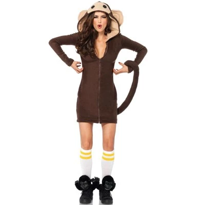 Leg Avenue Cozy Monkey Adult Costume 2 Leg Avenue Cozy Monkey Adult Costume - Image 2