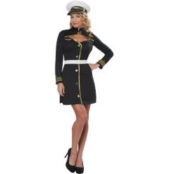 California Costumes Navy Captain Adult Costume (Black) -Costume Outfit Store unnamed file 4347
