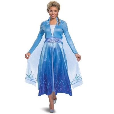 Frozen Frozen 2 Elsa Deluxe Adult Costume 1 Frozen Frozen 2 Elsa Deluxe Adult Costume